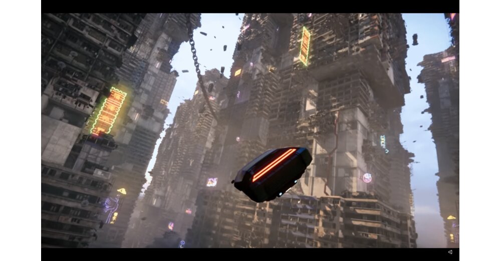 Unity Engine - Beeindruckende Open-World-Demo im Cyberpunk-Look