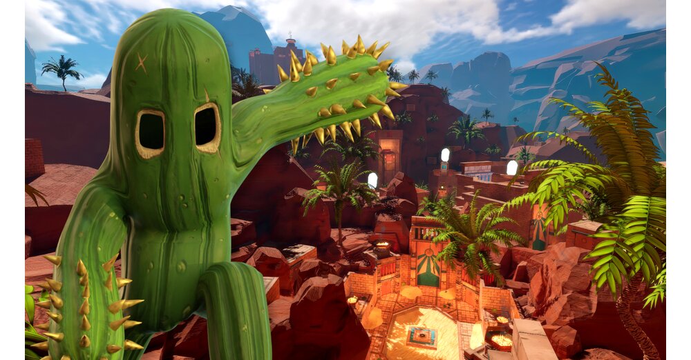 Im abgedrehten Shooter Cactus spielt ihr eine wtende Wstenpflanze, die  Demo gibt's jetzt auf Steam