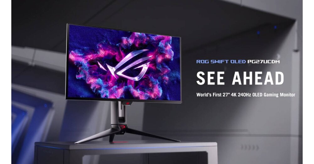 Le 4K OLED en 27 pouces est la tendance des moniteurs de jeu en 2025 : le nouveau modèle d'Asus peut le faire