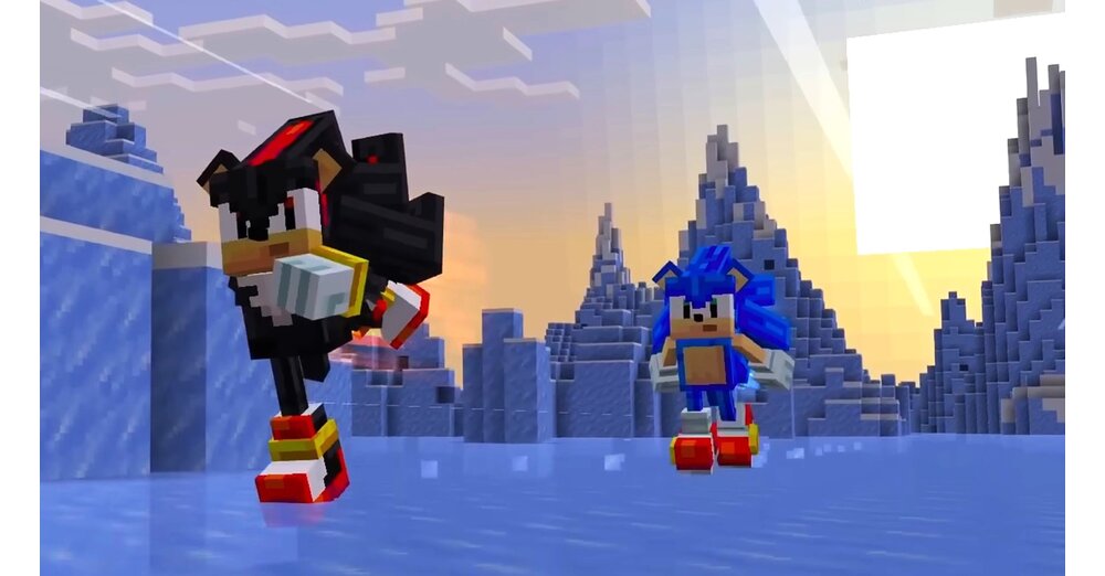 Minecraft rencontre Sonic 