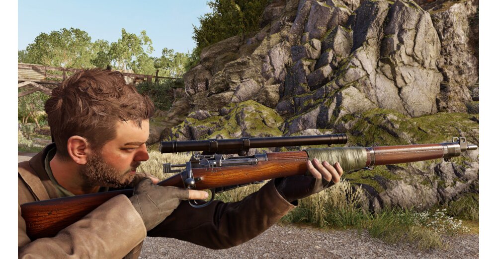 Dans Sniper Elite: la résistance est victime de notre fusil après l'autre après l'autre