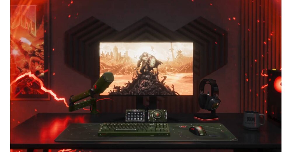 Doom Type Fans Für Doom-Fans: Hardware von Corsair und anderen im »The Dark Ages ...