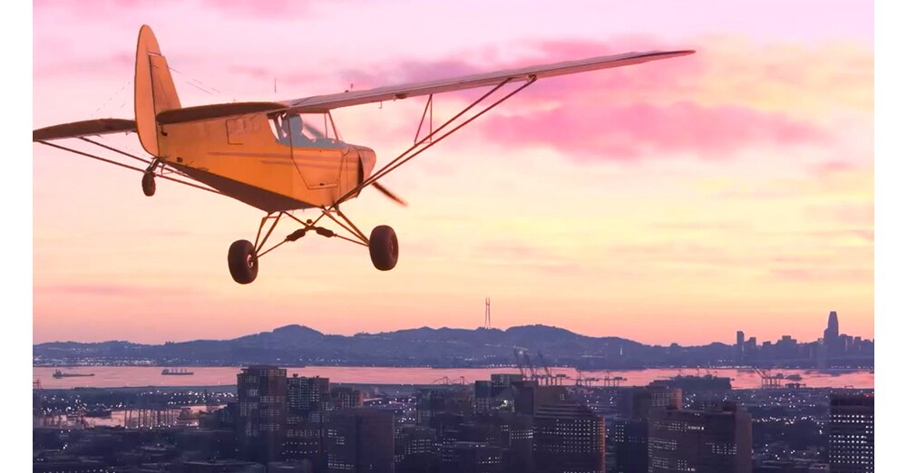 Im Microsoft Flight Simulator erstrahlt Kalifornien dank des neuen City ...