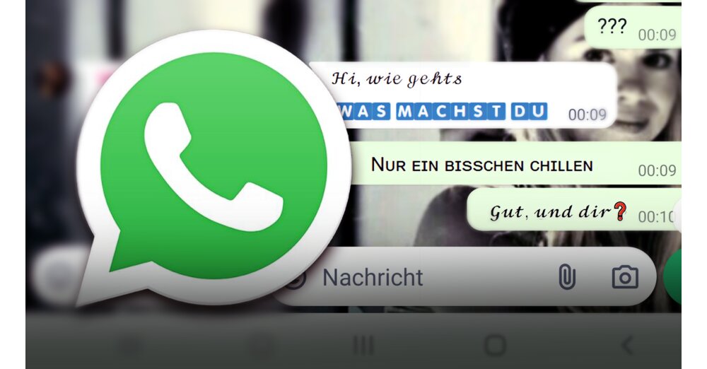 WhatsApp: 何もインストールせずにさまざまなフォントでメッセージを送信する方法