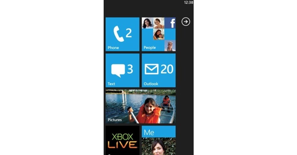 Microsoft Windows Phone 7 Series mit Xbox Live