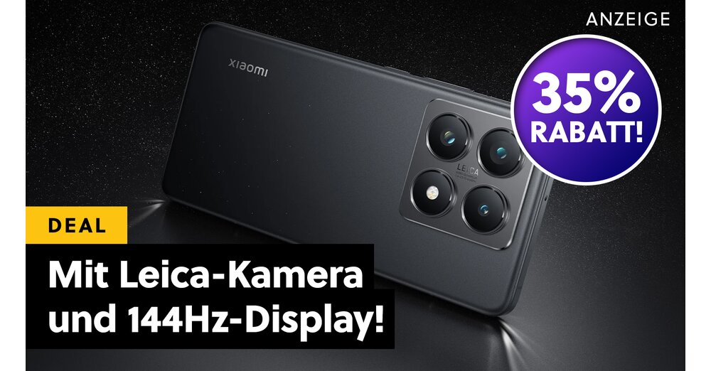 Handy-Hammer von Xiaomi mit Leica-Kamera und über 400€ Rabatt: Dagegen sehen Samsung und Apple ziemlich blass aus!