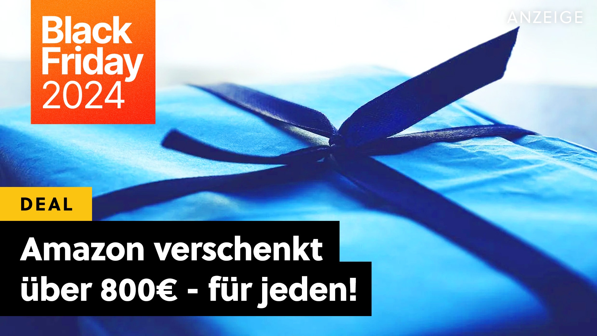 Amazon schenkt euch über 800€ zum Black Friday - aber nur, wenn ihr schnell seid!