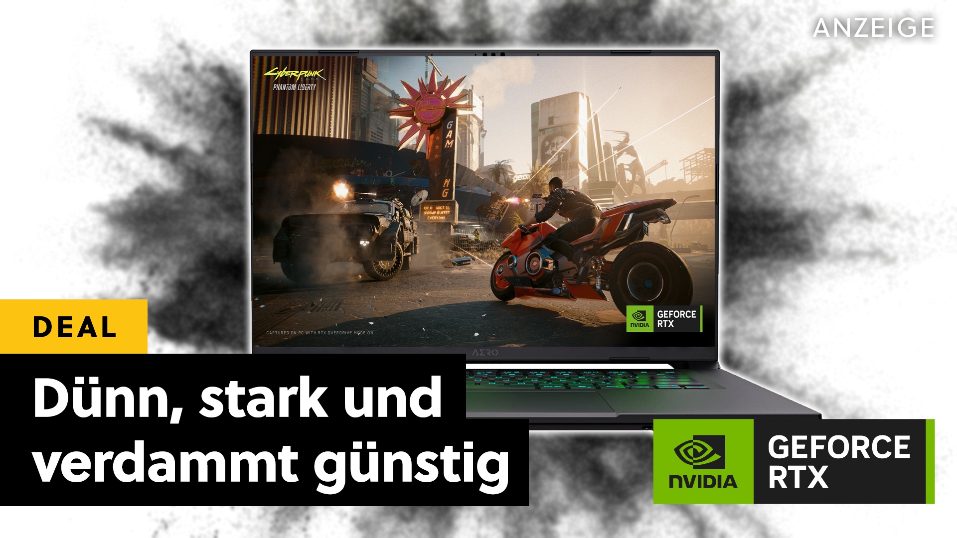 Deals: Gaming-Laptop - 32 GB RAM, RTX 5070 und trotzdem gertenschlank! [Anzeige]