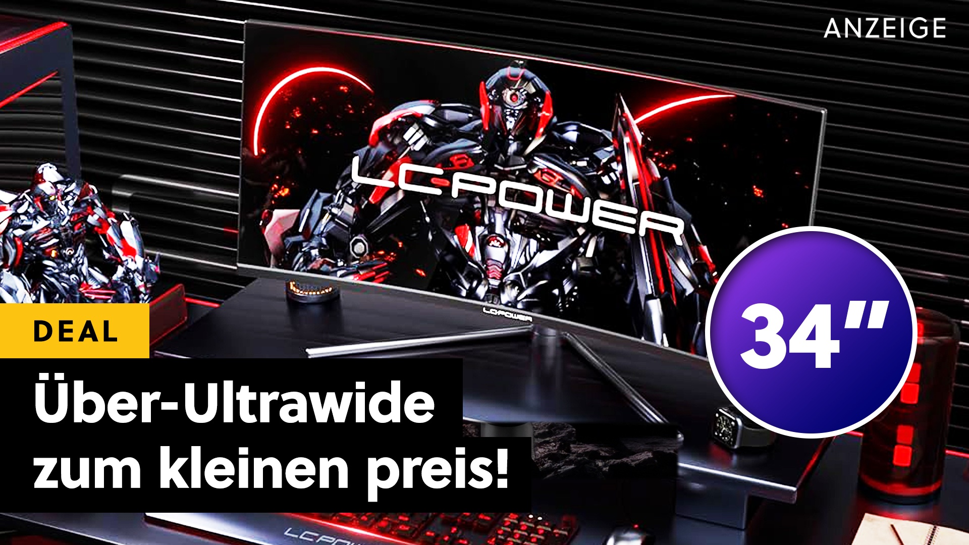 Ultrawide muss nicht ultrateuer sein: Dieser WQHD-Monitor mit 34 Zoll ...