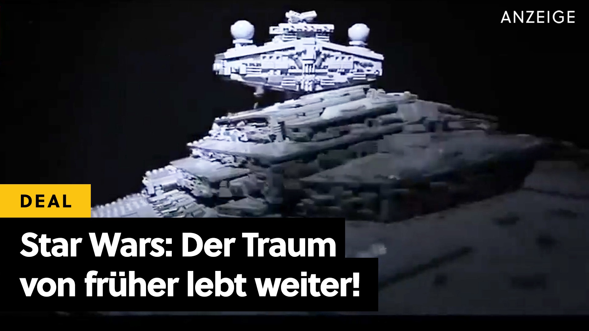 Star Wars ist am Tiefstpunkt angelangt - aber auf Amazon wird ein Kindheitstraum für Fans wahr: Dieser Sternenzerstörer ist ein Traum!