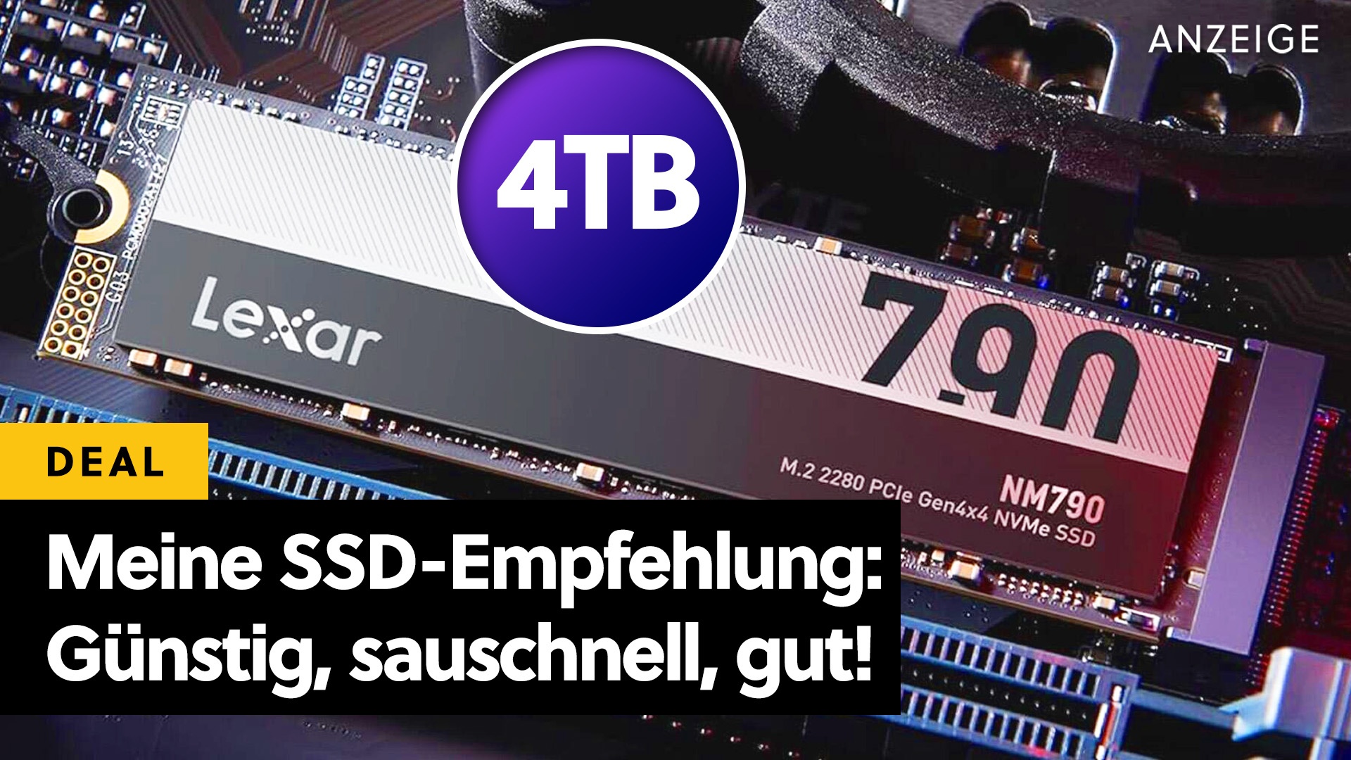 4TB SSD zum Knallerpreis: Schnell wie die Samsung 990 Pro, aber viel günstiger!