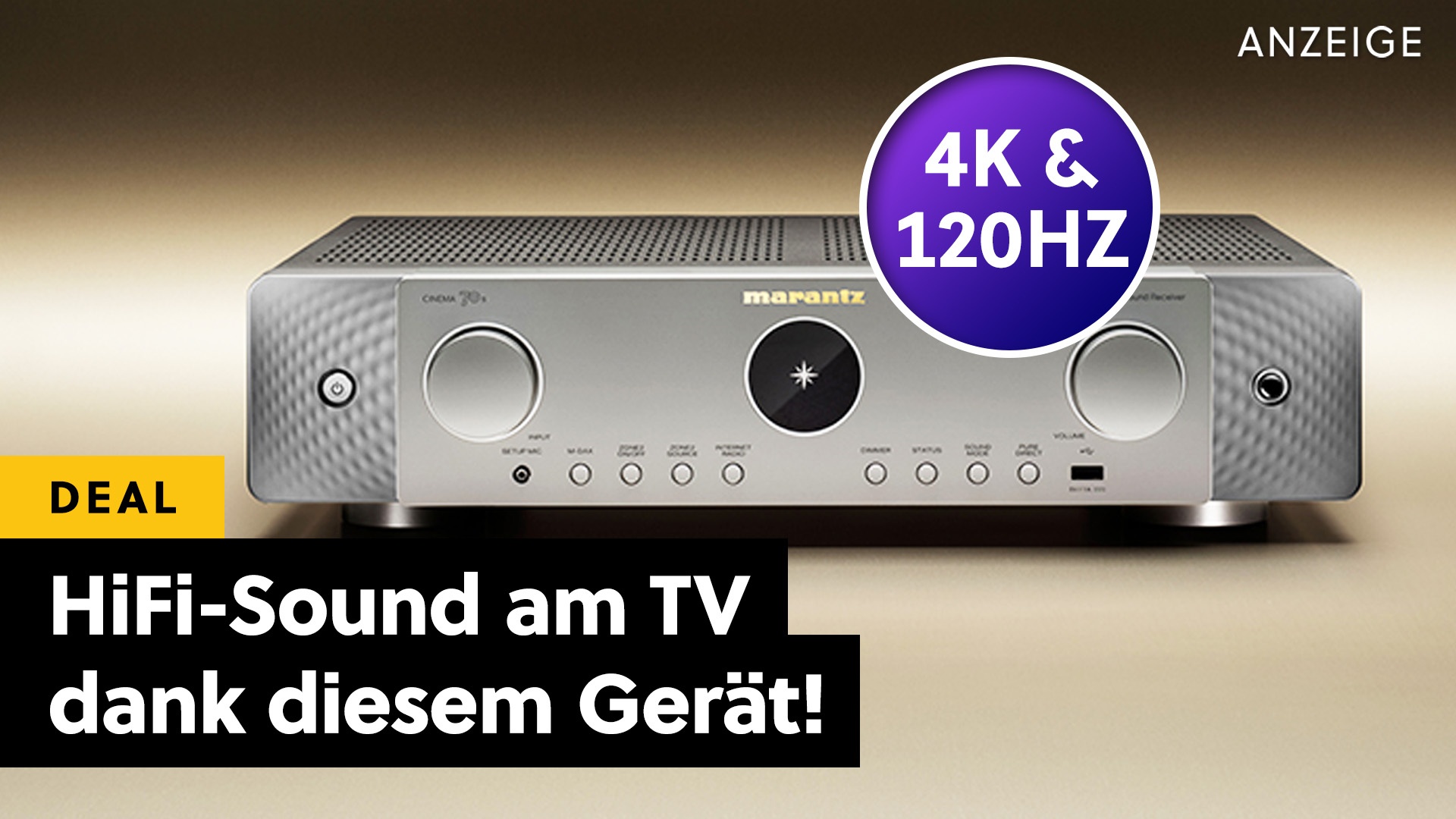 Deals: HiFi-Wunder - Dieser AV-Receiver macht traumhaft schönen Klang! [Anzeige]