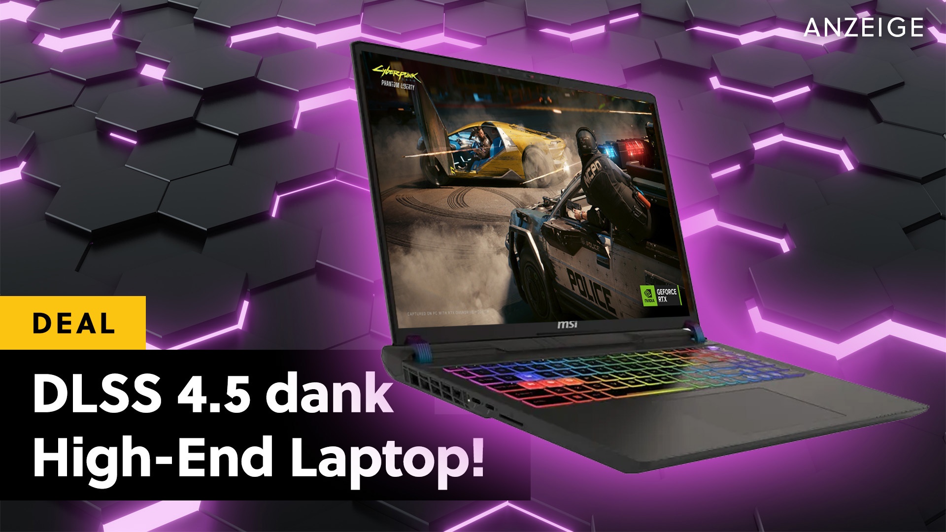 Deals: High-End-Laptop - Schnappt euch das Gaming-Monster mit RTX 5070 Ti jetzt zum Hammerpreis! [Anzeige]