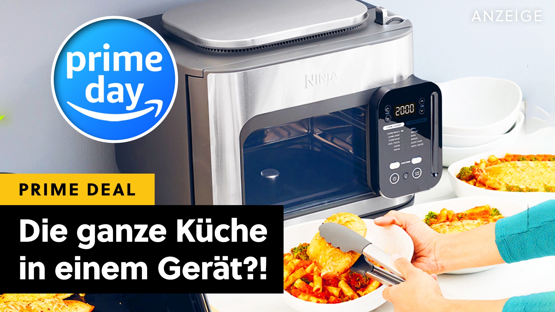 Die ganze Küche in einem Gerät: Ninja wagt die Revolution der Küche, wie ihr sie kennt - Ofen, Herd, Pfanne, Topf braucht ihr alles nicht mehr!
