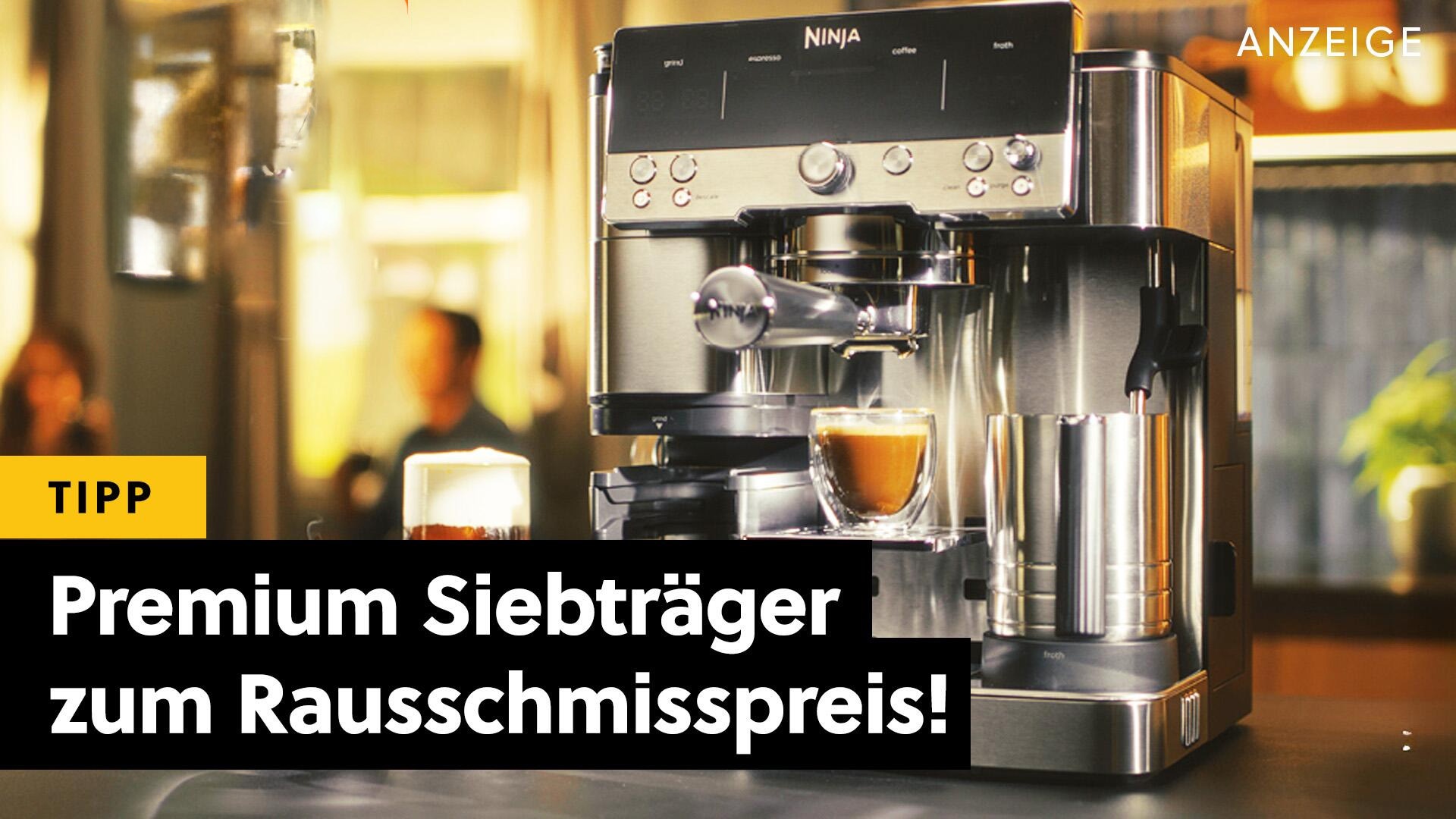 Deals: Ninja Siebträgermaschine - Gute Qualität und dafür richtig günstig? Jetzt im Sale! [Anzeige]