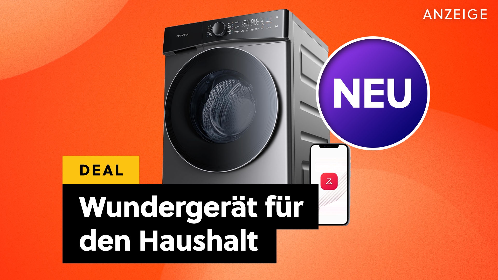 Deals: Waschtrockner - Roborock rettet eure Klamotten dank Hightech [Anzeige]