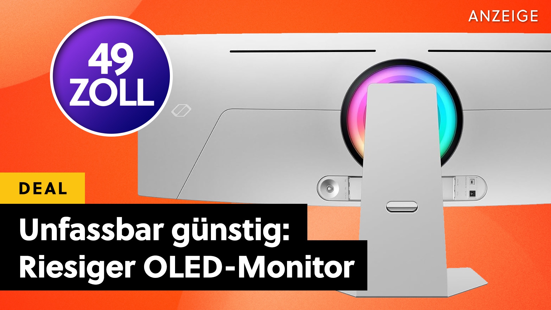 Deals: OLED-Ultrawide-Monitor - Für mich zu diesem Preis ein absoluter Hit - ein Traum von einem Bild! [Anzeige]