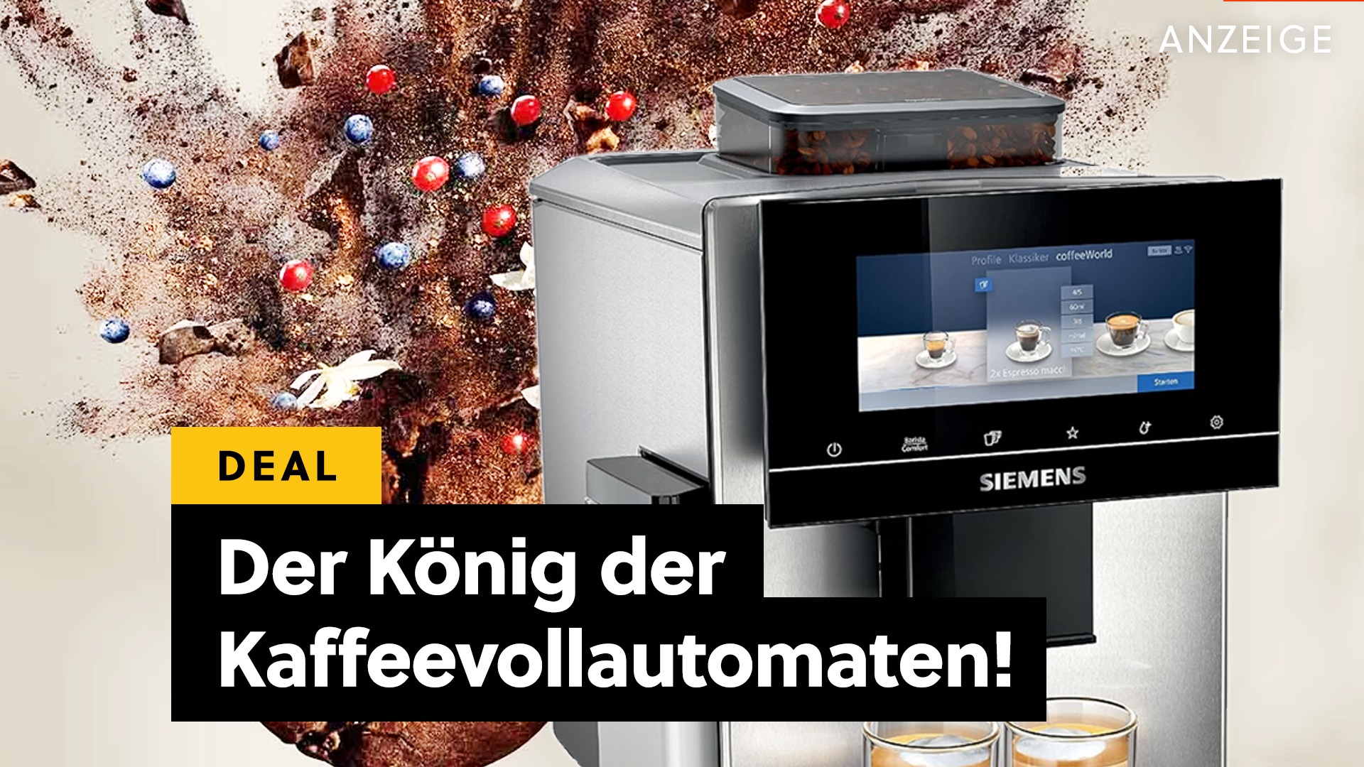 Deals: Siemens EQ900 - Der Kaffeevollautomat der Träume - ein Tipp könnte euch viel Geld sparen! [Anzeige]