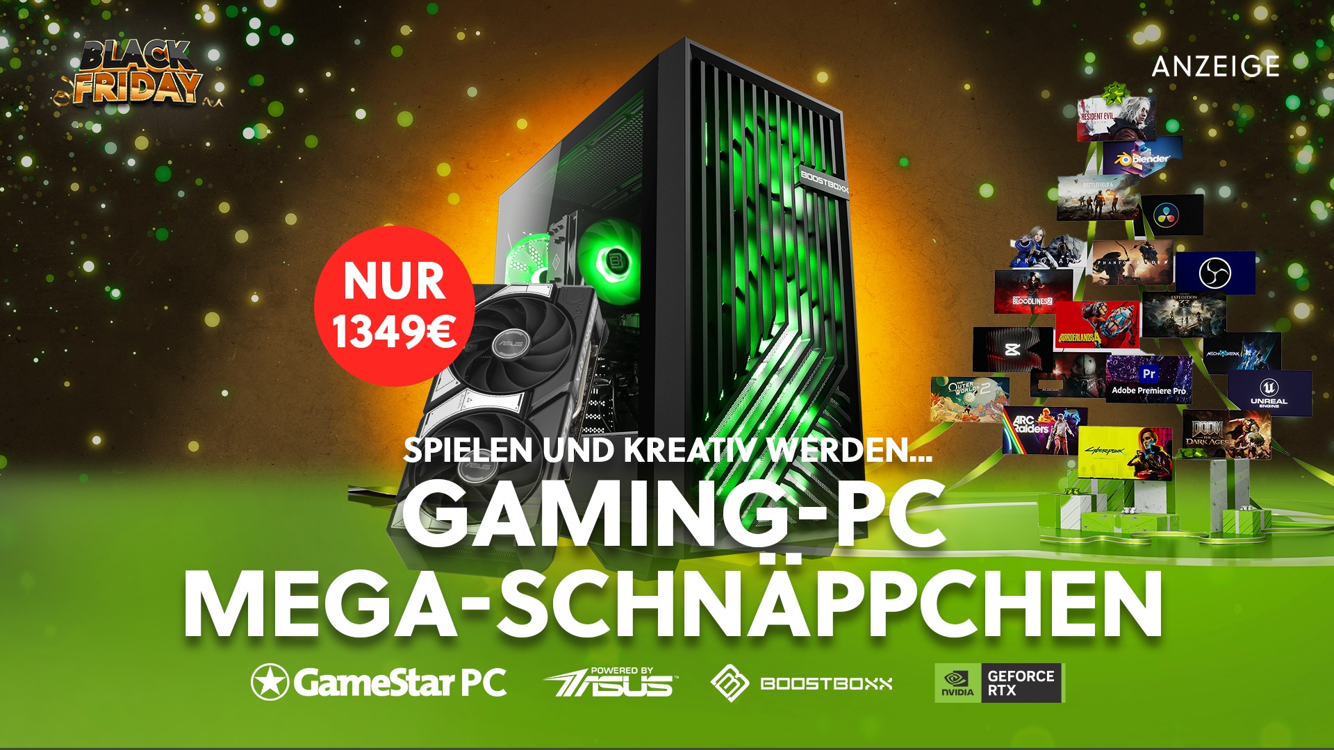 Deals: GeForce RTX 5060 Ti - Unser günstigster Gaming-PC vom Black Friday ist güsntig, wie Selbstbau und immernoch zu haben[Anzeige]