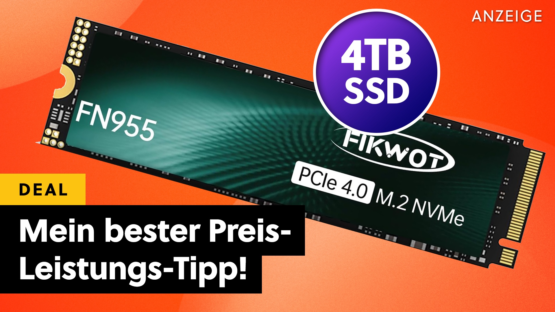 Deals: Günstiger als Samsung - Mein 4TB SSD Preis-Leistungs-Tipp spart euch eine Menge Geld! [Anzeige]