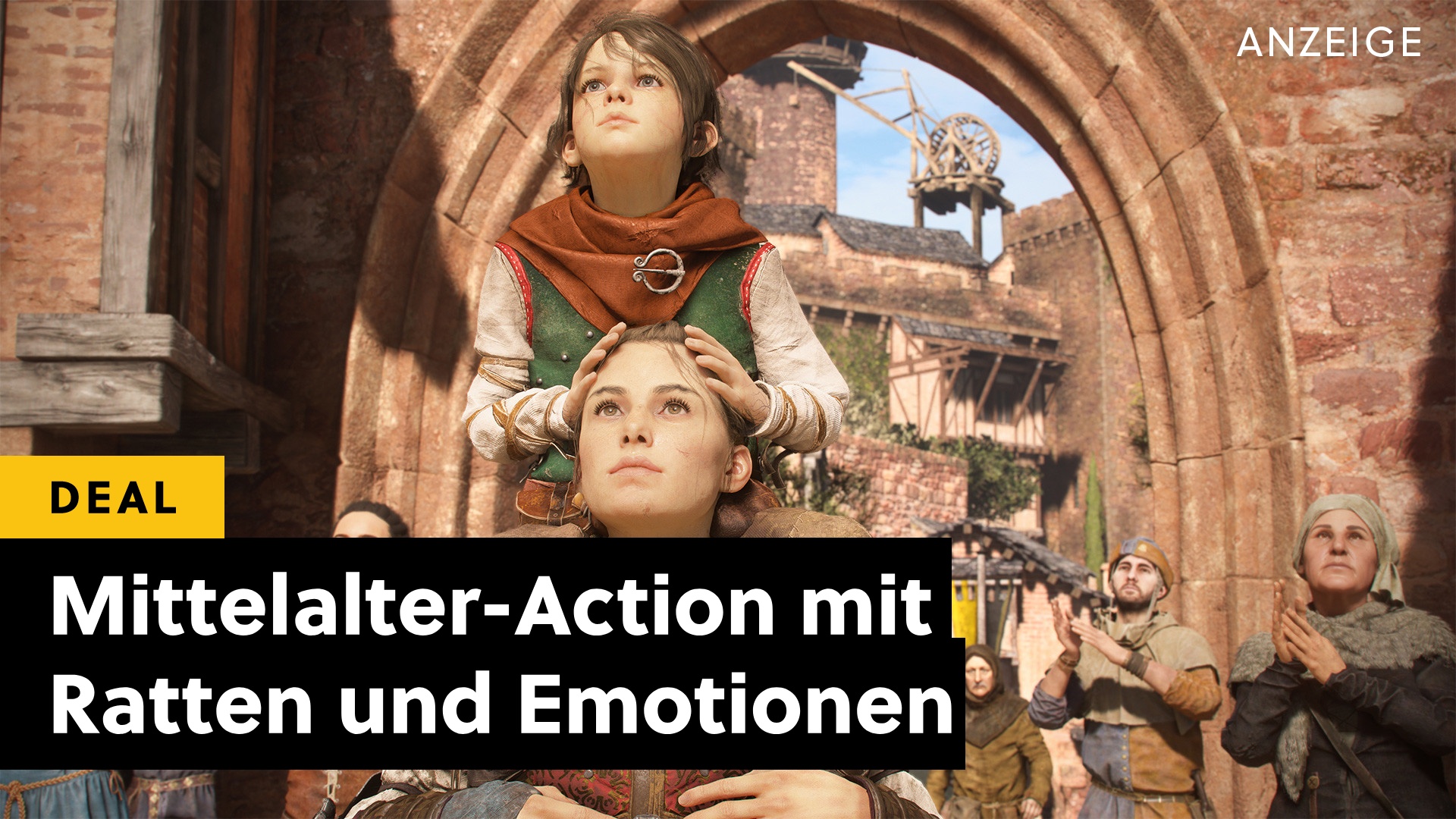 Deals: Flucht vor der Rattenplage - Aktuell könnt ihr günstig in das Mittelalter des 14. Jahrhunderts eintauchen! [Anzeige]