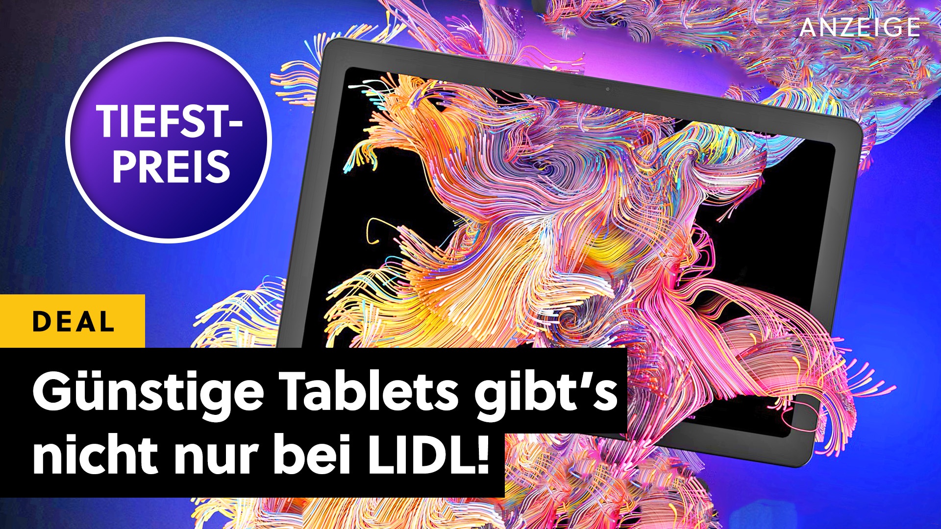 Deals: Bei Lidl ausverkauft - Zum gleichen Preis gibt's hier ein besseres Tablet! [Anzeige]