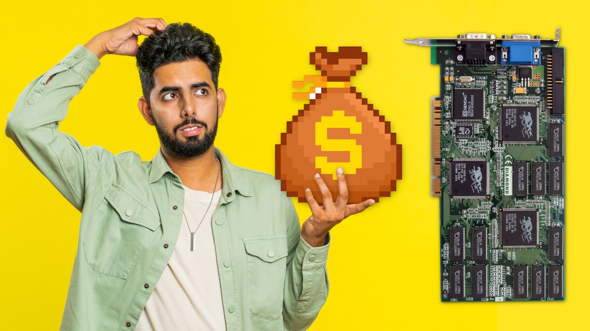 Spieler fragt sich, warum fast 30 Jahre alte Voodoo-Grafikkarten