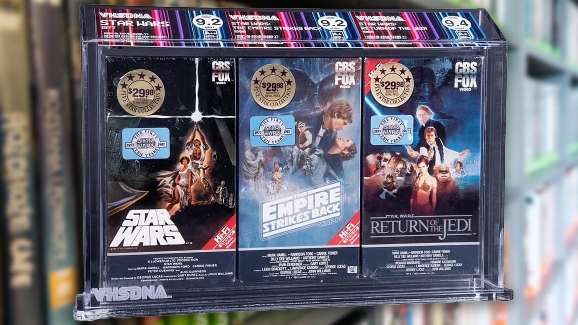 #Alte VHS für über 70.000 Euro: Habt ihr Star Wars oder Zurück in die Zukunft noch als VHS im Keller?