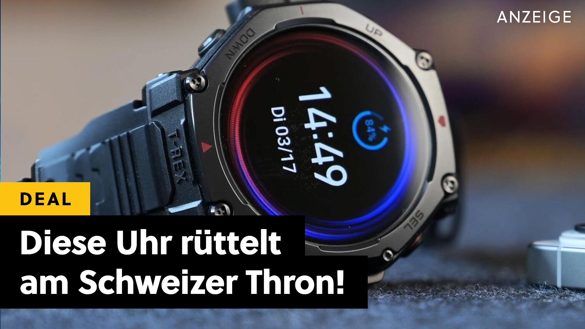 Smartwatch - Diese Uhr kann mit den großen Namen mithalten und kostet nur die Hälfte! [Anzeige]