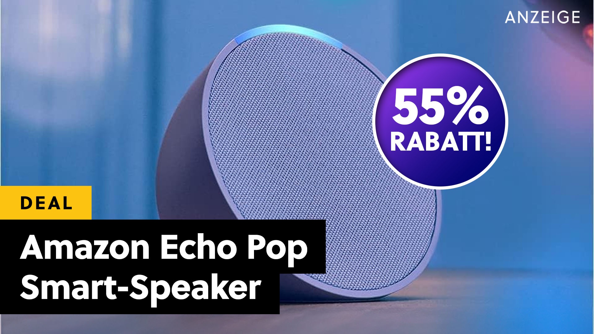 55% auf Amazon Echo Pop: So stattet ihr eure Wohnung günstig mit Sprachsteuerung aus