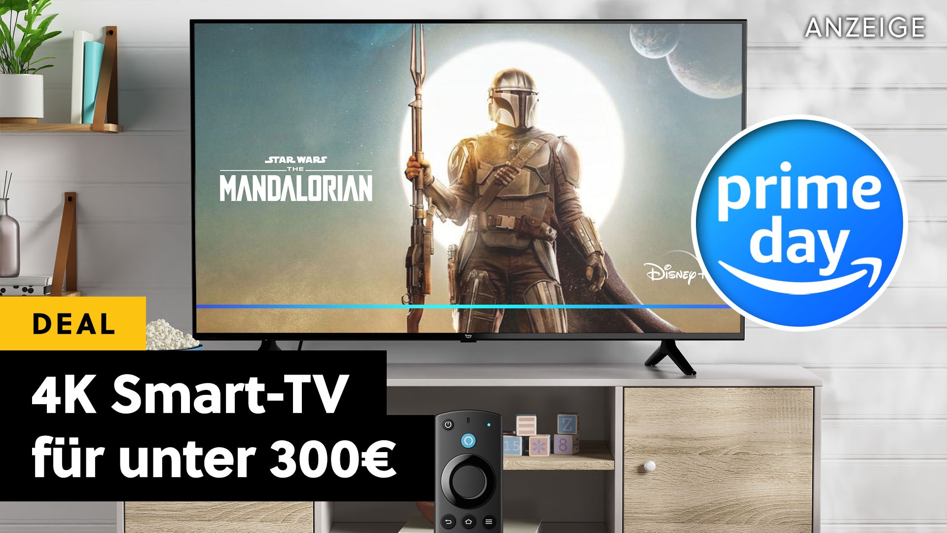 4K Smart-TV zum halben Preis: Amazon eröffnet den Prime Day schon heute mit einem echten Knaller!