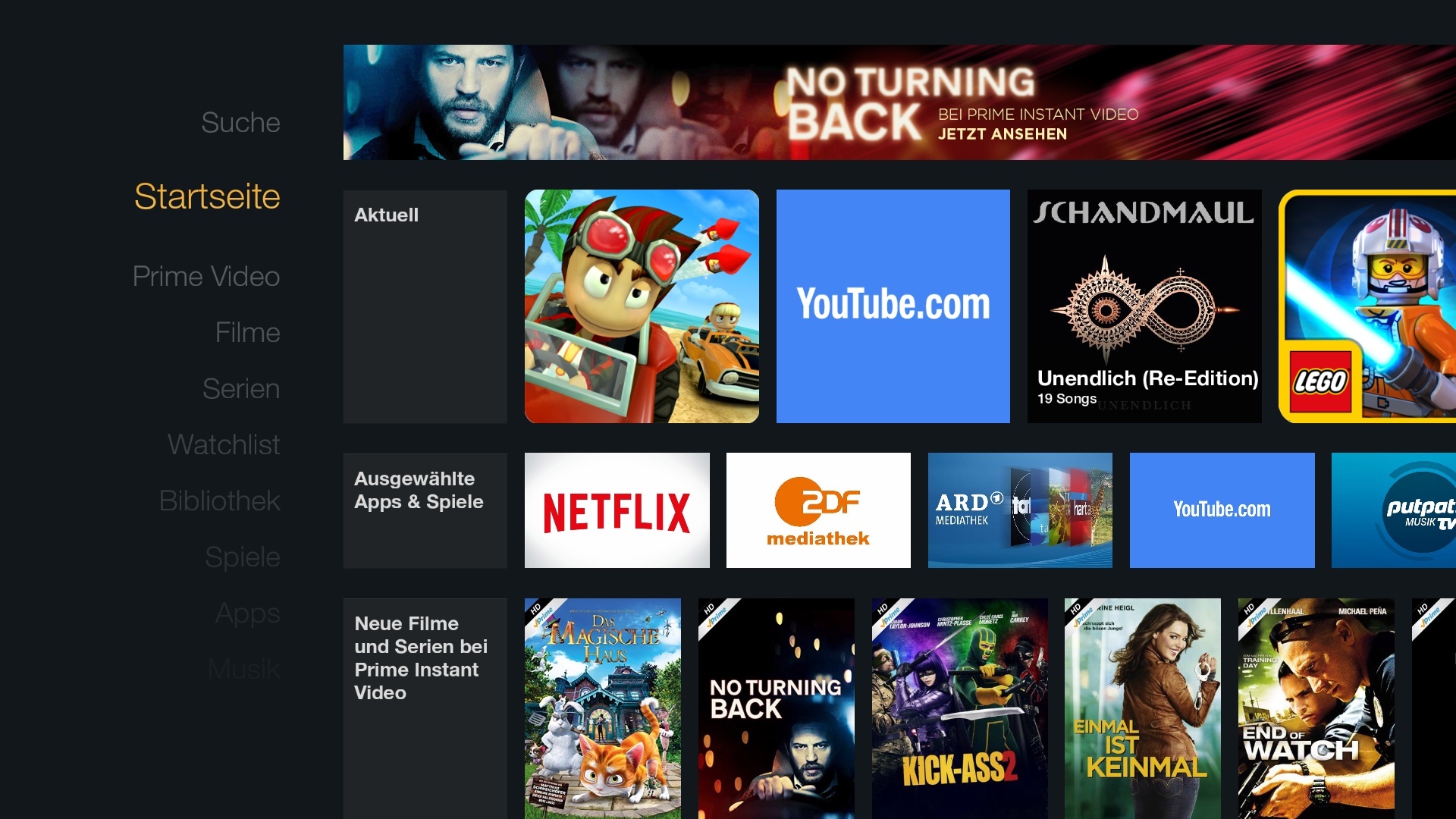 Amazon Channels 25 PayTVSender über Prime in Deutschland