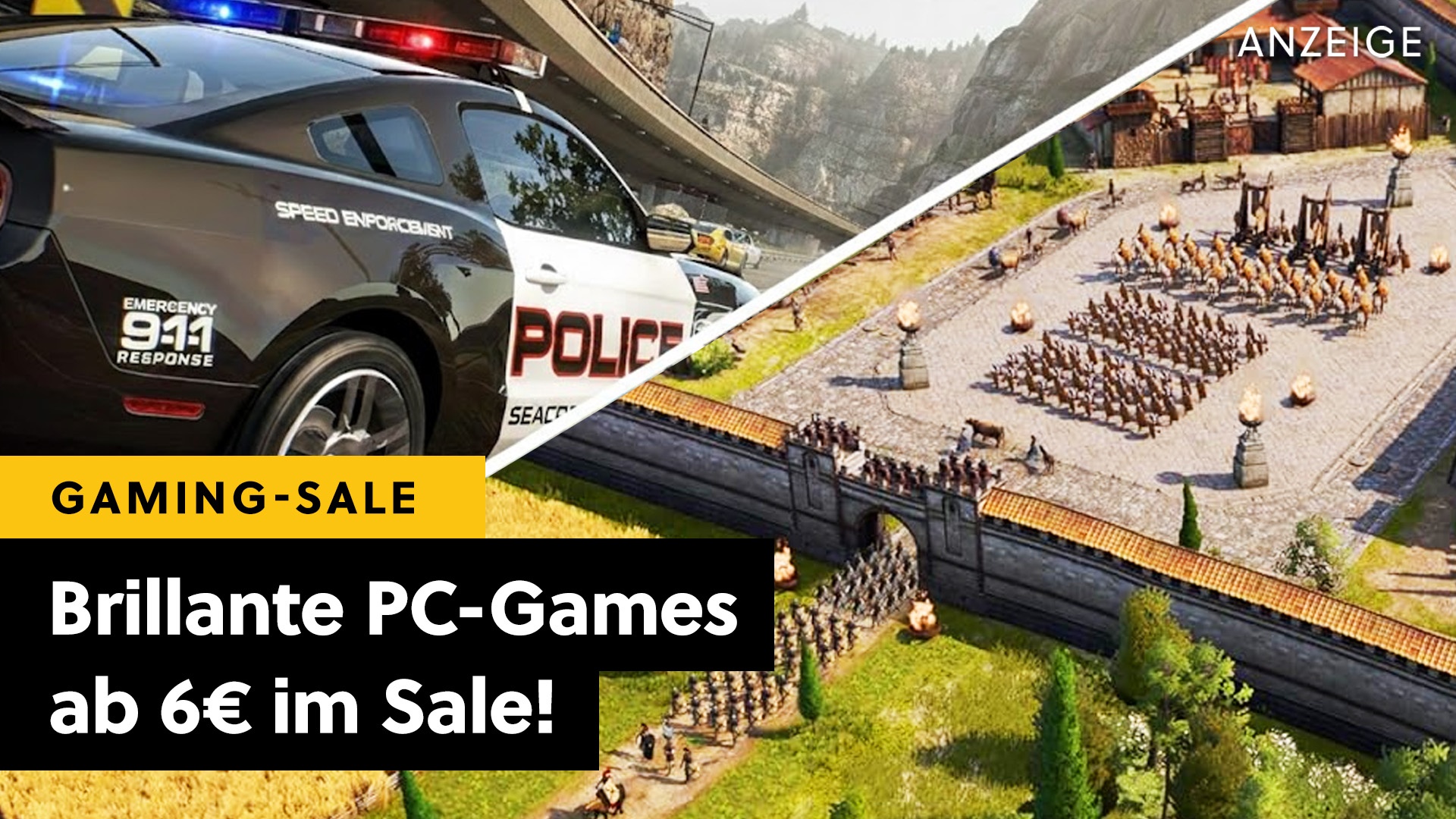 Deals: Steam-Sale-Alternative - Bei Amazon gibt's gerade Top-Spiele ab 6€! [Anzeige]