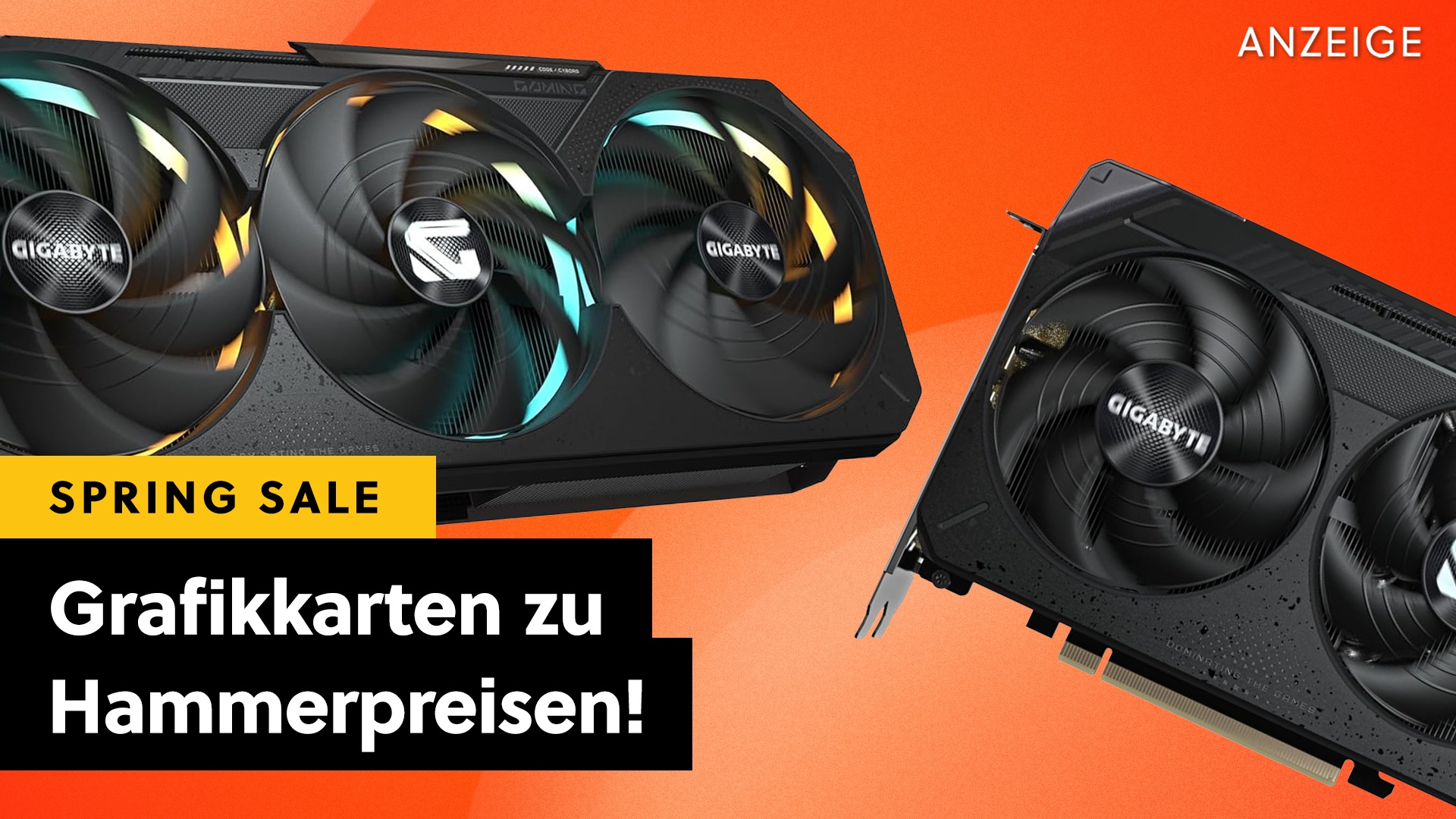 Deals: Grafikkarten günstiger! - RTX 5080 und RX 9070 XT sind im Spring Sale-Angebot! [Anzeige]