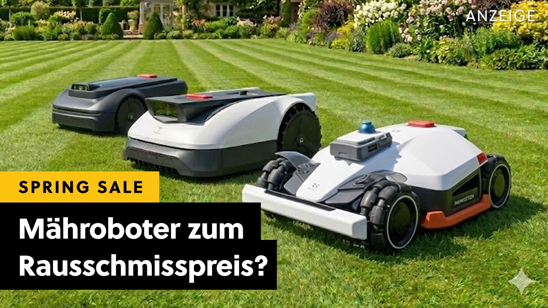 Deals: Mähroboter-Tipps - Diese Modelle solltet ihr im Spring Sale auf dem Schirm haben! [Anzeige]