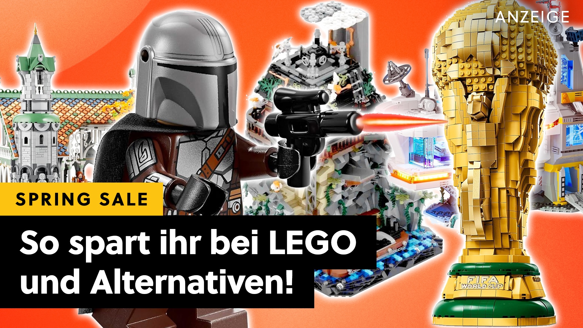Deals: Spring Sale - Bei Amazon purzeln bald die Preise – achtet auf diese Sets von LEGO & Co. [Anzeige]