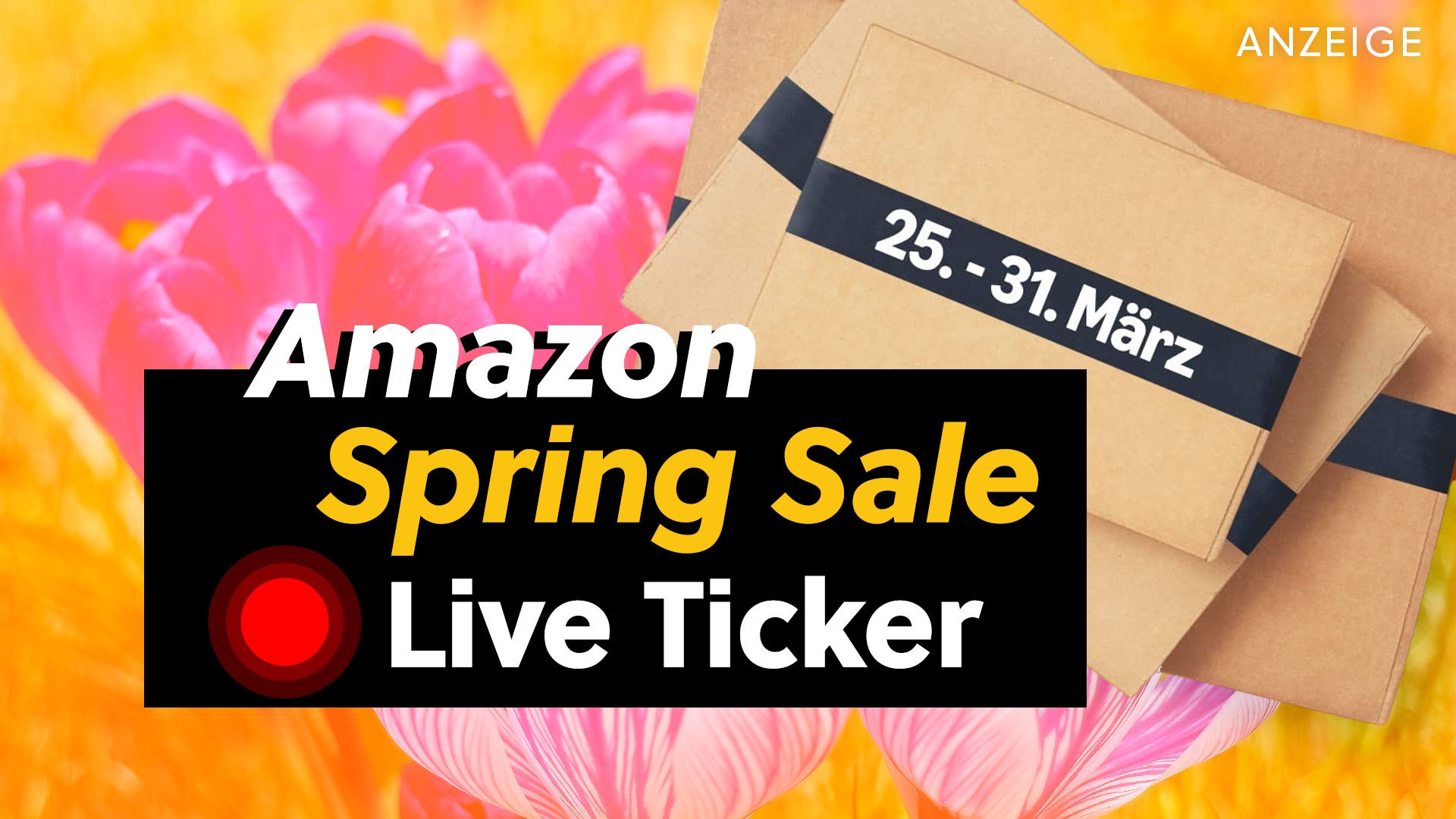 Deals: Live-Ticker - Amazon Frühlingsangebote Tag 1 - der beste Sale seit Weihnachten [Anzeige]