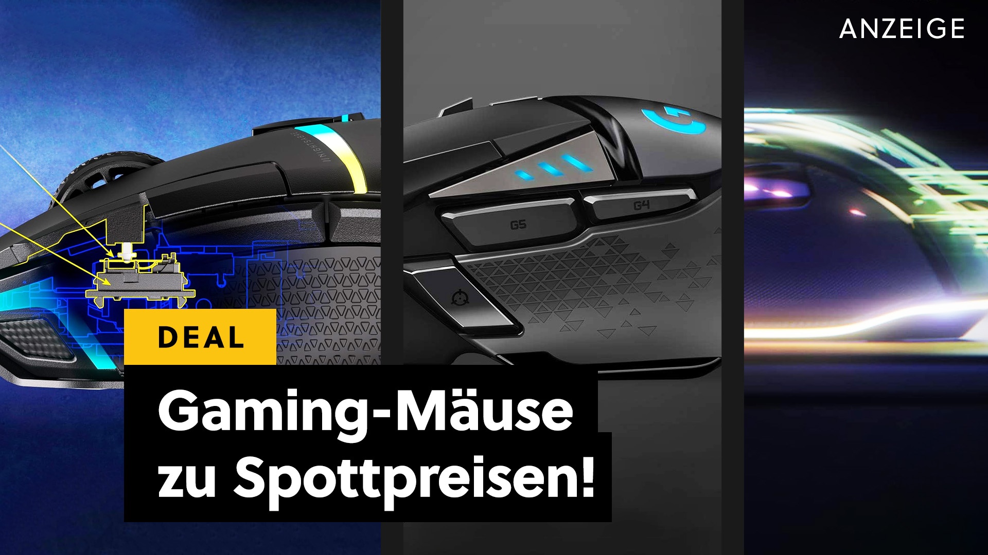 Deals: Mäuse-Sale - Sichert euch Mäuse von Logitech, Corsair, Razer und Co. [Anzeige]