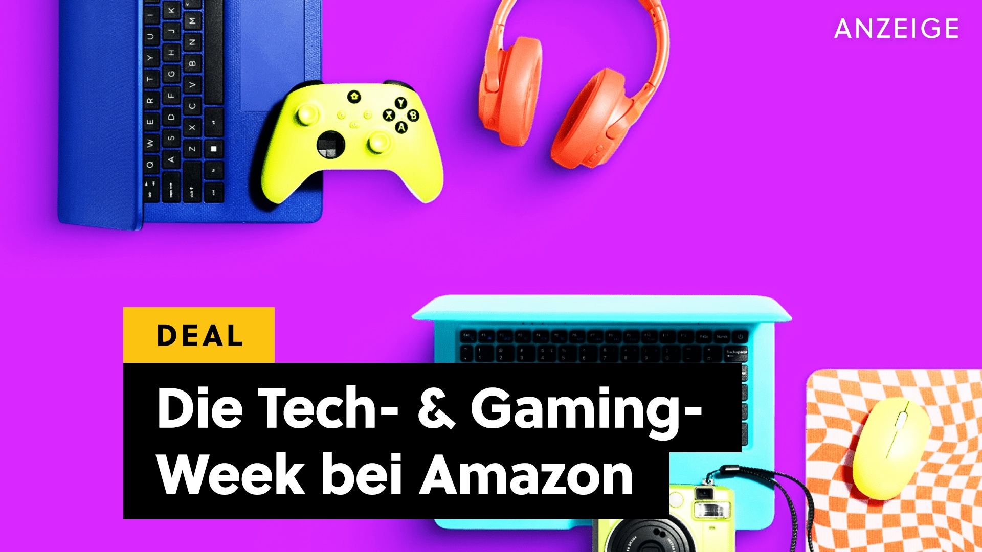 Deals: Amazon Tech Week - Ab heute fallen bei Amazon die Preise auf Tech- und Gaming-Produkte [Anzeige]