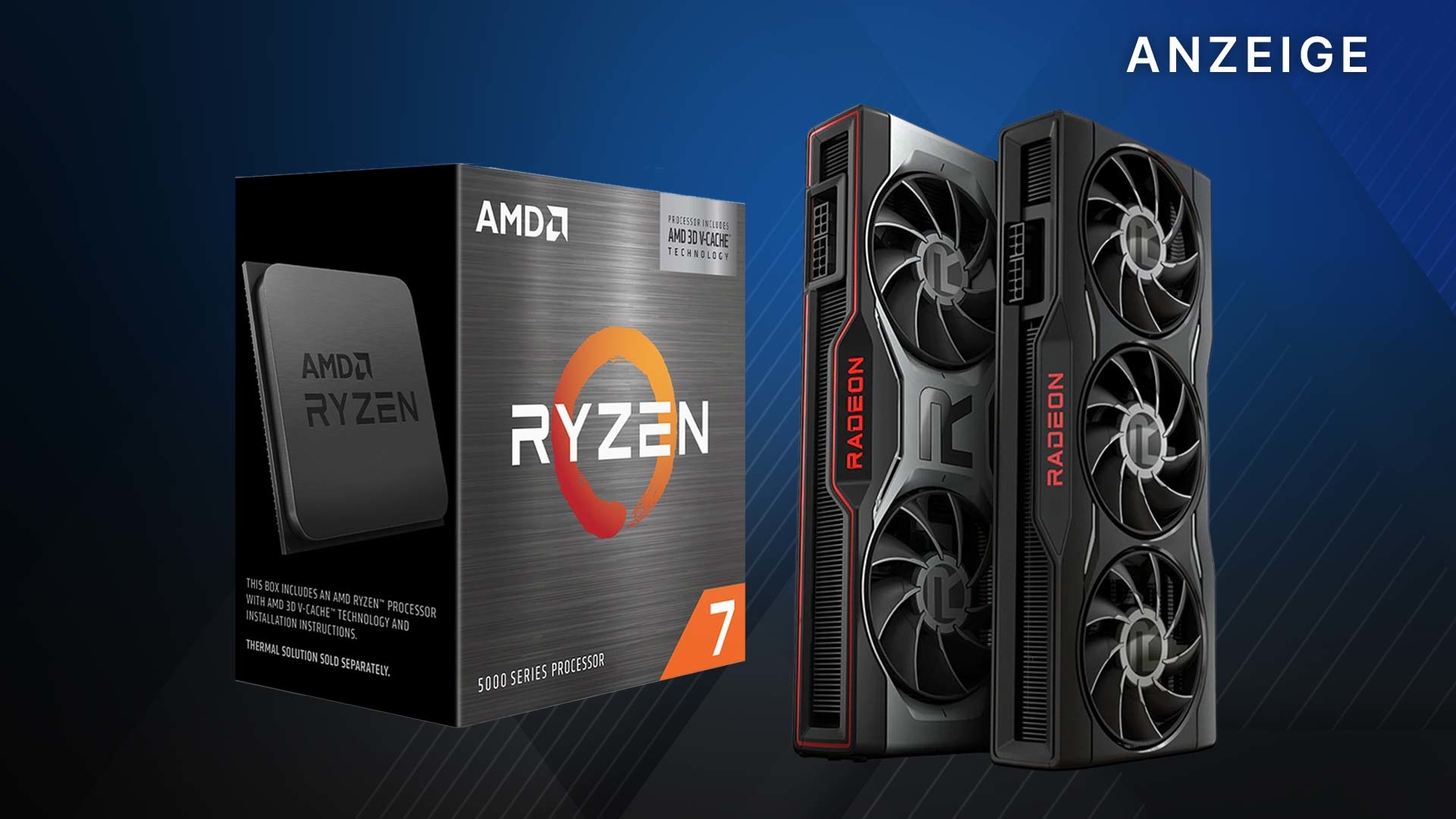 Zwei starke Vorteile, Radeon™-Grafikkarte von ihr AMD eine nutzt wenn Prozessor einen Ryzen™ gleichzeitig und