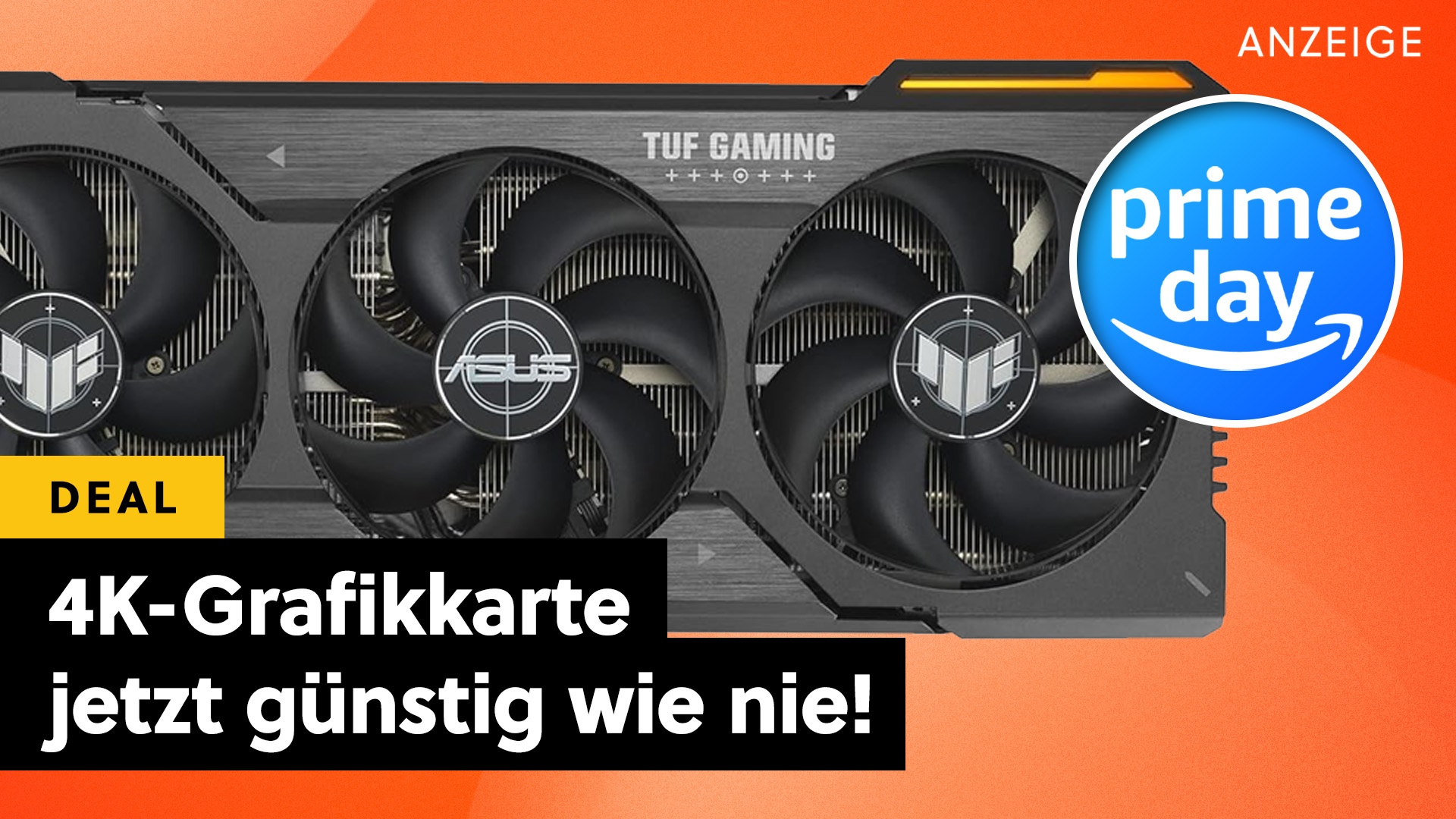 4K-Grafikkarte von ASUS durchbricht am Prime Day eine lang erwartete Preisschwelle: Schneller als die RTX 4070 Ti Super!