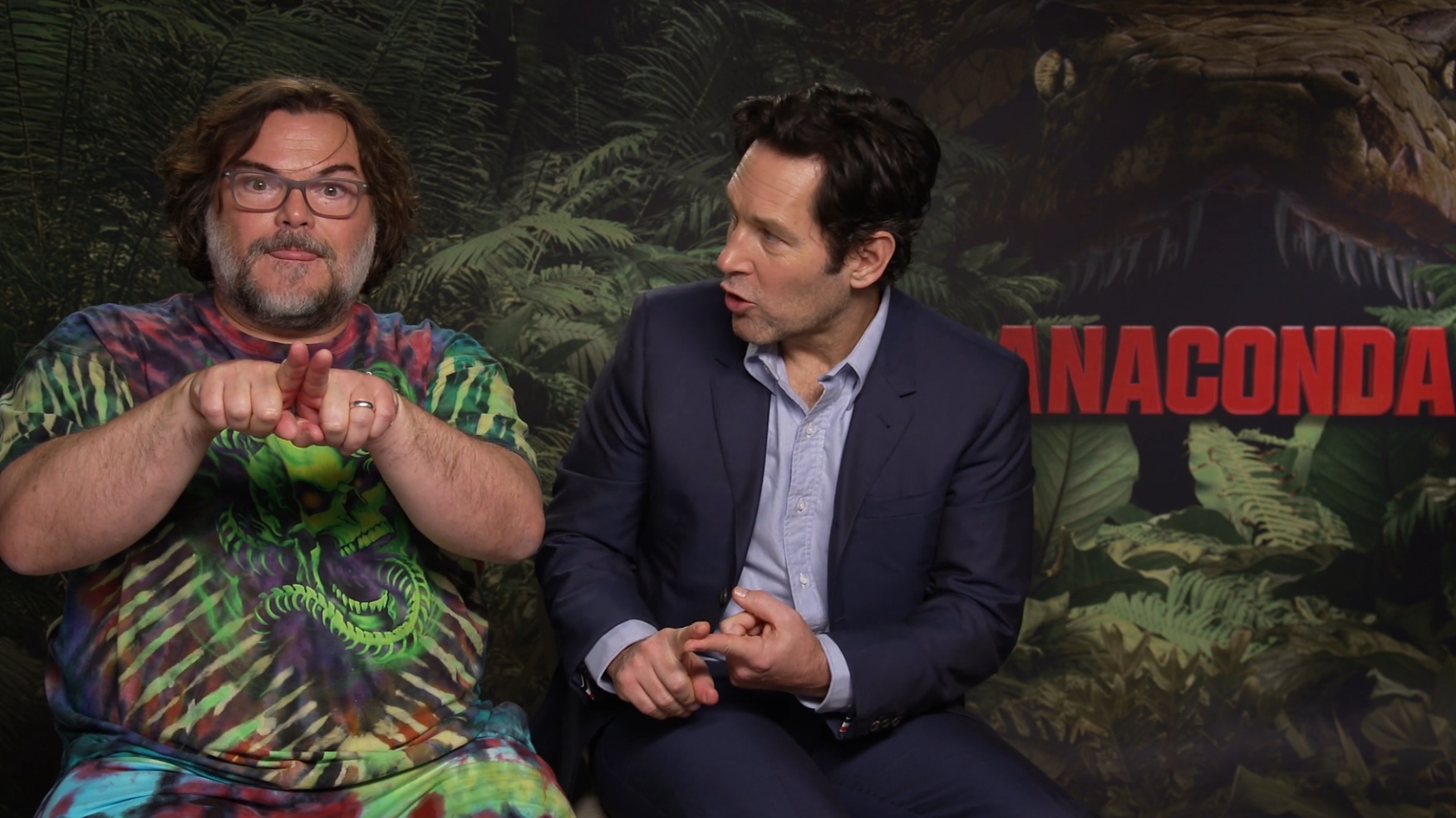 Interviews: Interview zu Anaconda - »Ich hoffe, es ist der beste Film aller Zeiten« - Warum sich Jack Black und Paul Rudd für das Meta-Reboot entschieden haben