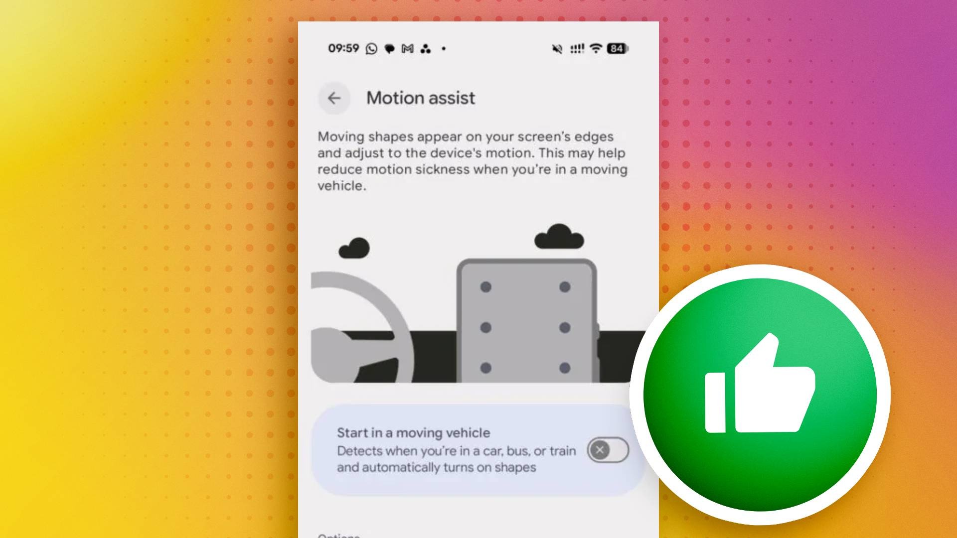 Android - »Motion Assist« startet: Google bringt neue Funktion gegen Reisekrankheit auf Android-Handys