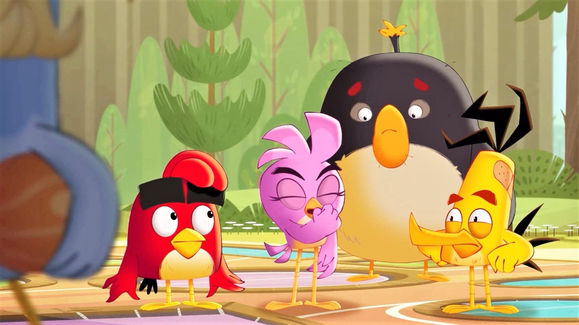 Angry Birds Summer Madness Serie Schickt Vier Vögel Ins Camp Splinterwood 2519