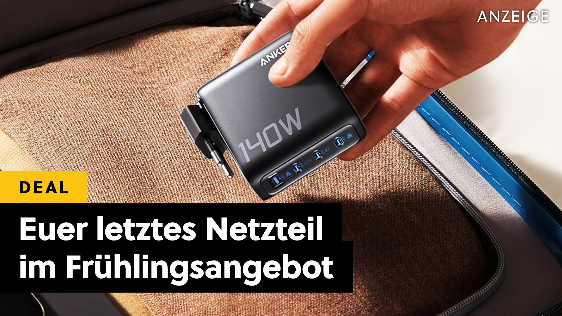 Deals: USB-C machts möglich - Ich nutze für all meine Geräte nur noch ein einziges Netzteil [Anzeige]