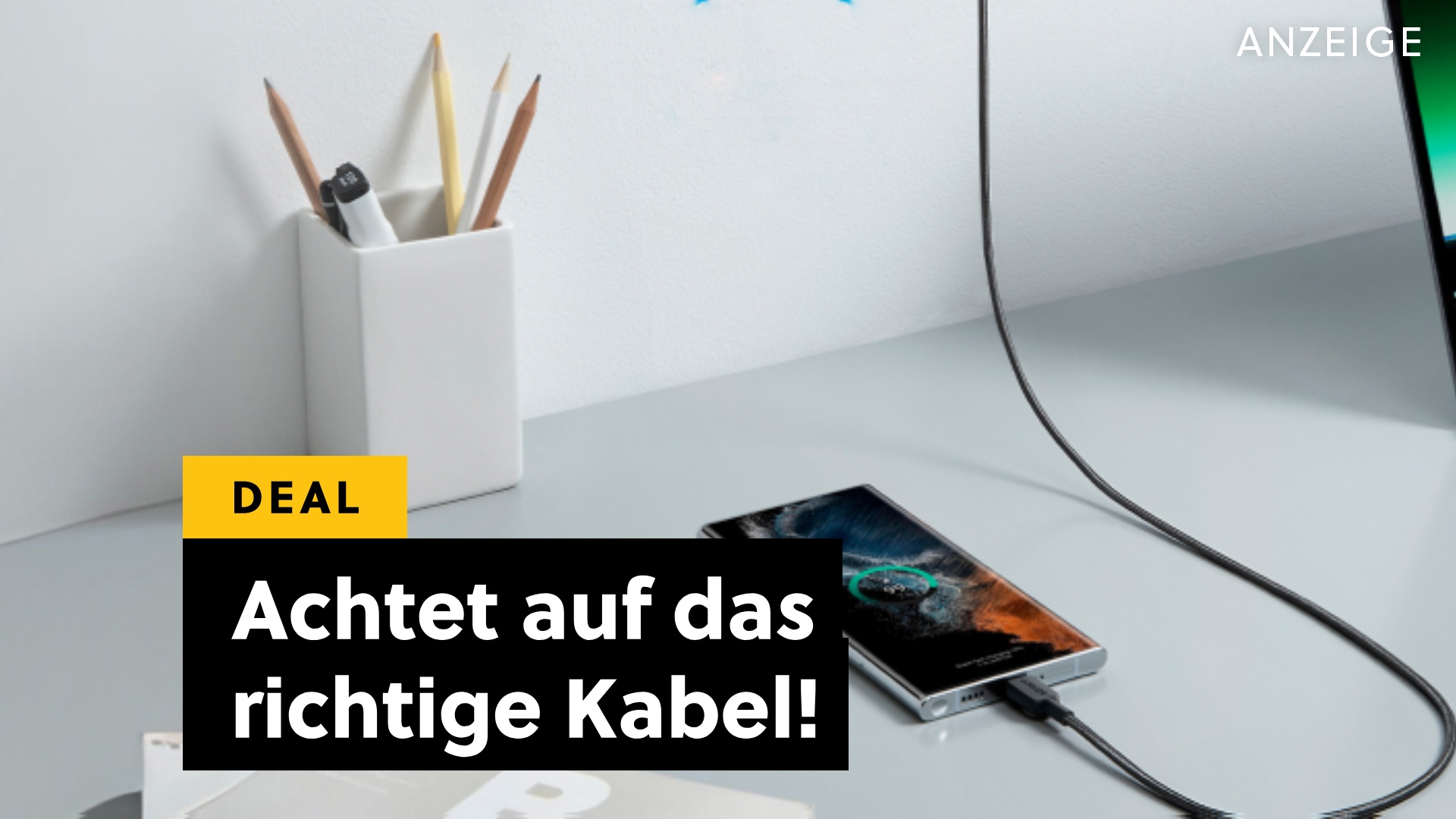 Deals: USB-C zu C-Kabel - Eigentlich habt ihr nur eine Wahl und die gibt es derzeit günstig! [Anzeige]