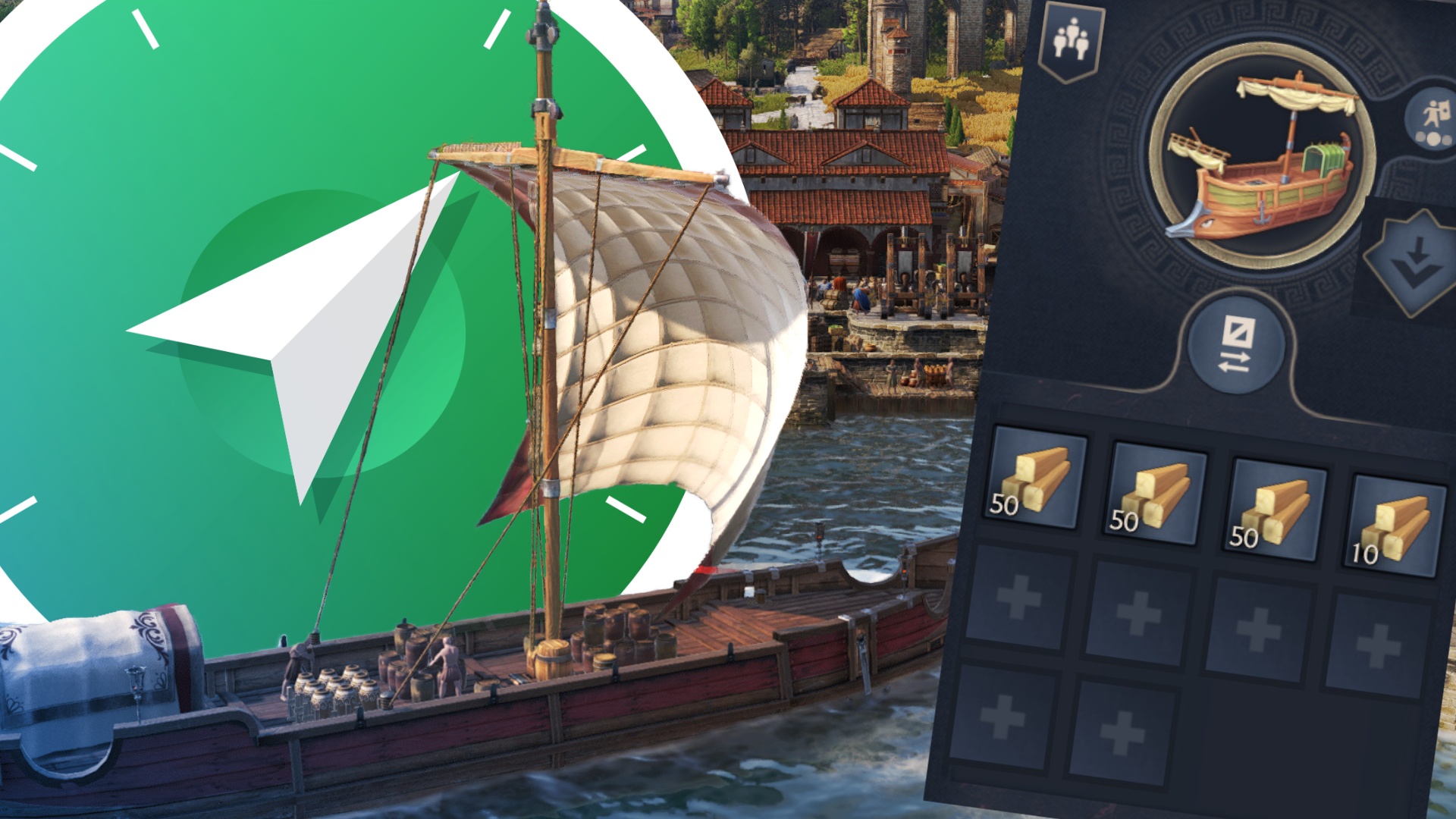 Plus - Guide: Anno 117 - Guide: Zehn Lagerplätze in einer Trireme? Das beste Handelsschiff könnt ihr nicht bauen – wir zeigen euch, wie ihr es bekommt