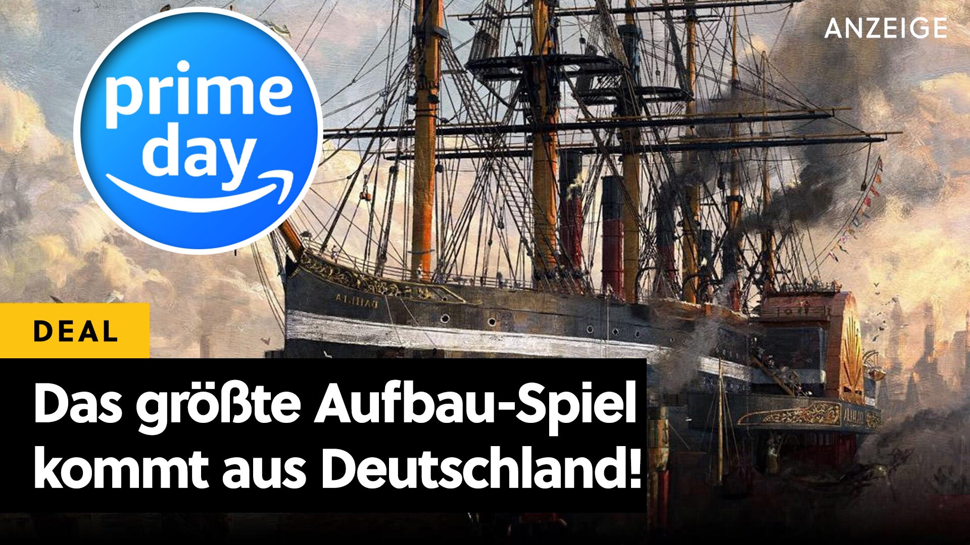 Das beste und größte Strategie- und Aufbauspiel ist am Prime Day so günstig, da sollte es wirklich jeder mal ausprobieren!