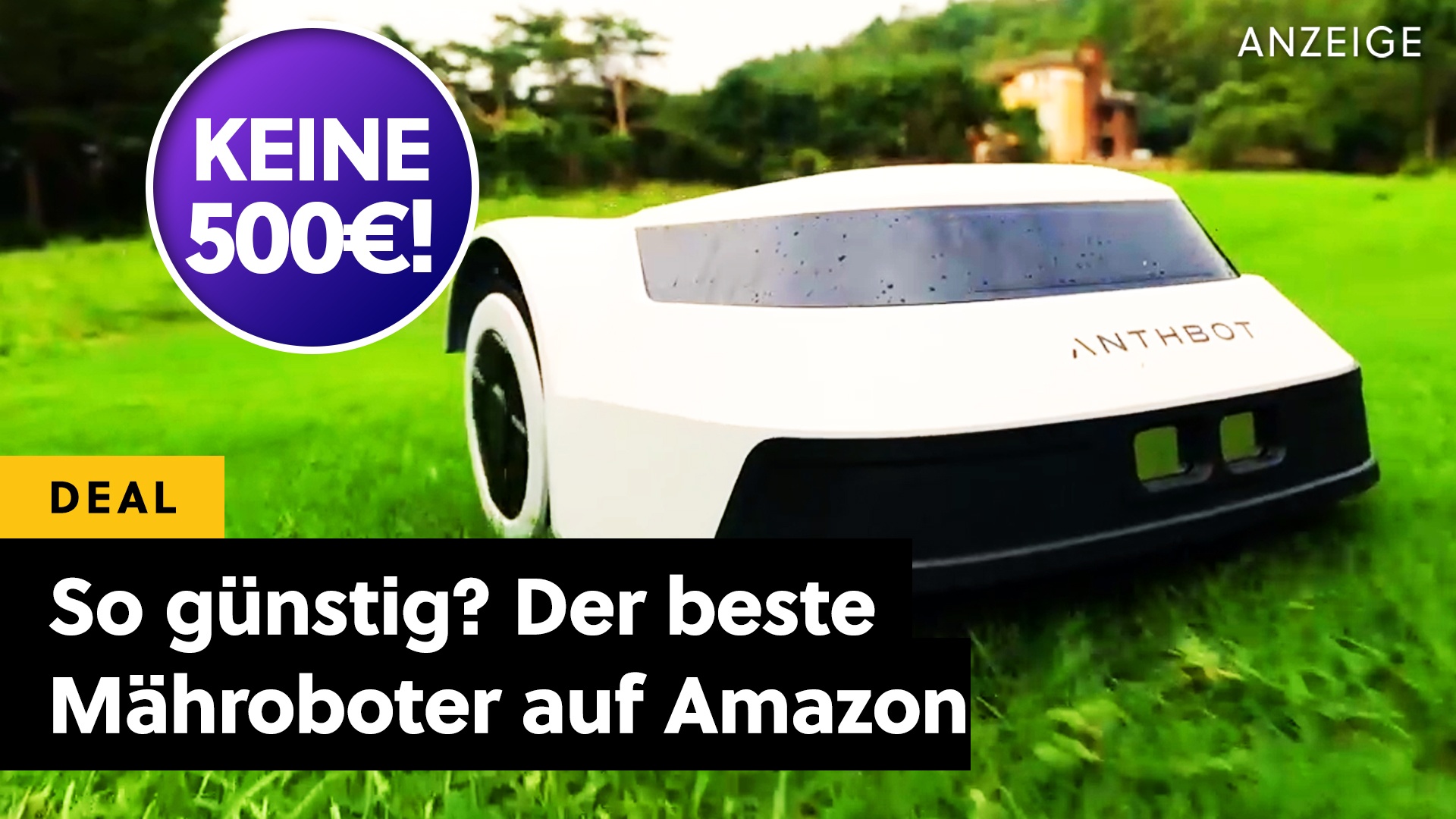 Deals: Der beste Mähroboter? - Der bestbewertete auf Amazon ist erstaunlich günstig! [Anzeige]