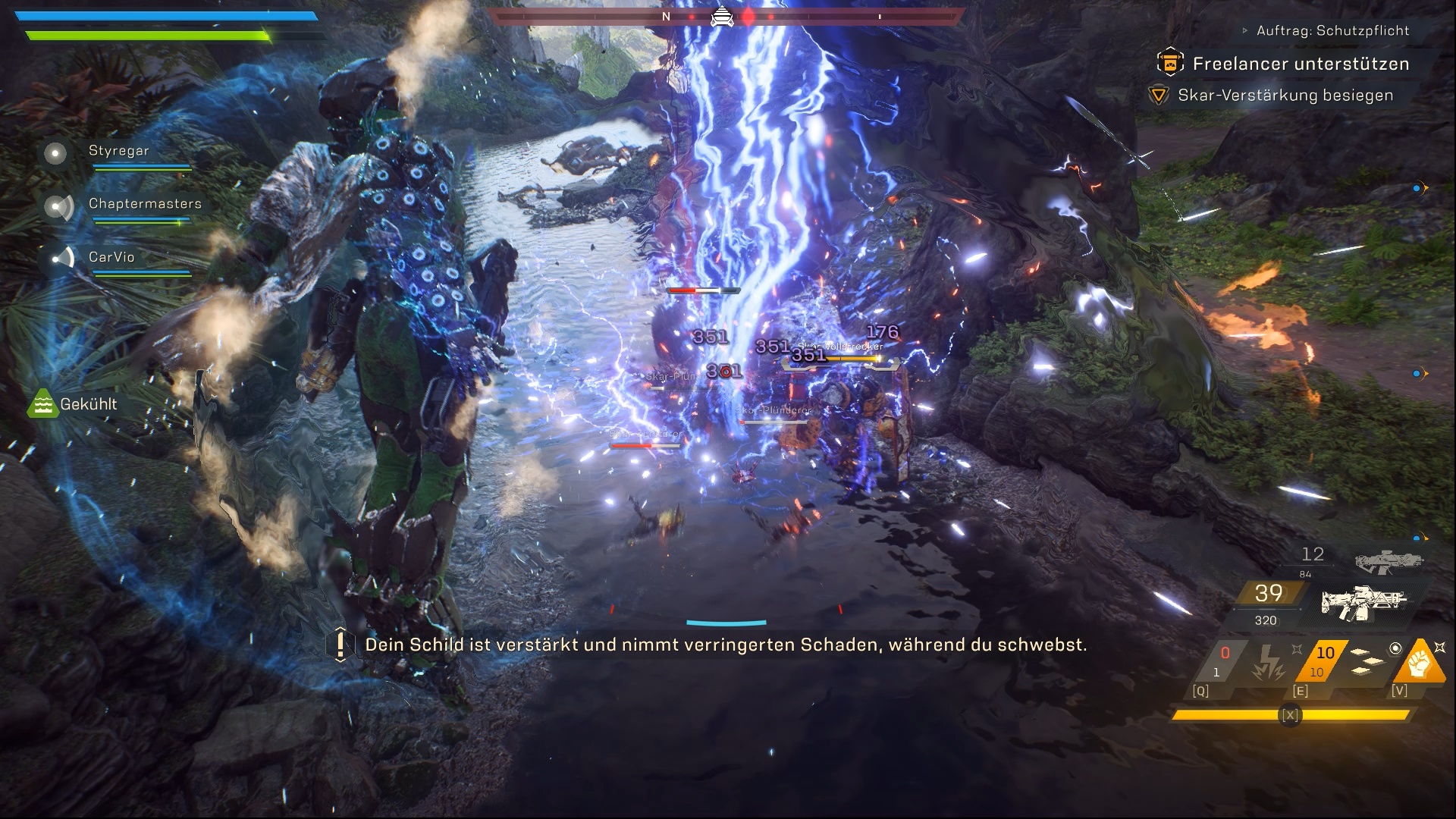 Imagem Cena de Warframe and Anthem leads 2